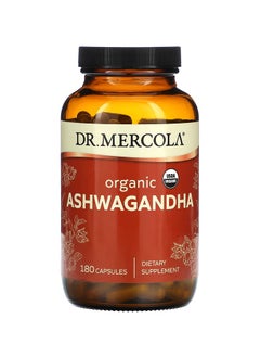 Dr. Mercola Organic Ashwagandha 180 Capsules 
