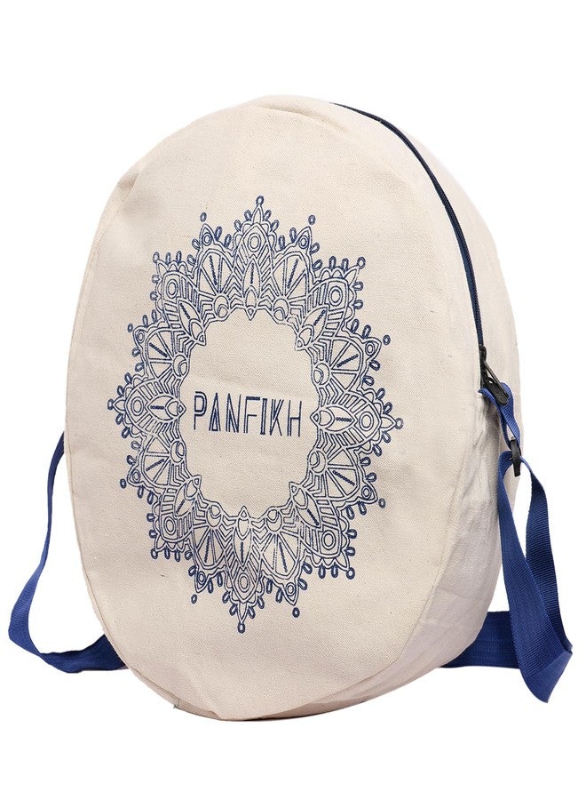 PANFIKH Canvas Yoga Wheel Carrying Case, Accessories Bag Compatible With Wheel And Blocks - Multicolor - Image 1