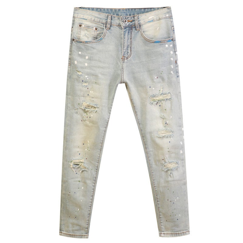 Unisex Classic Denim Jeans Loose Fit Daily Outdoor Wear - Image 5