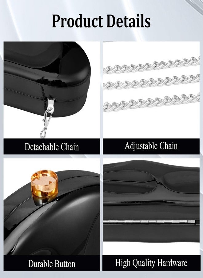 Gets Acrylic Purses and Handbags for Women Shell Shape Shoulder Crossbody Bag - Image 4