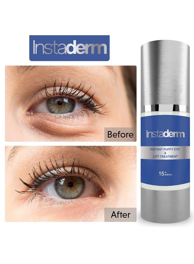 Instaderm Instant Puffy Eye & Lift Treatment - Removes Under Eye Bags & Puffiness. Eliminate Dark Circles & Wrinkles. Naturally Ageless Hydrating Cream. Disappears Before Your Eyes Within Minutes. - Image 5