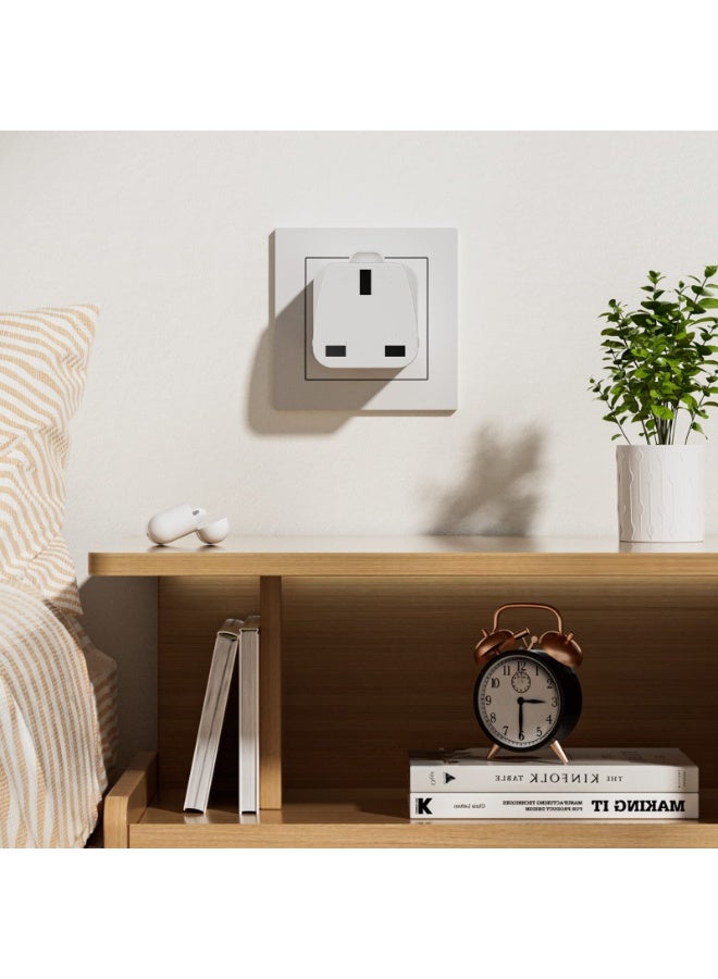 Uk to South Africa Plug Adapter, 4 Pack, 3-Pin Type M with Ground Protection, for South Africa/Sri Lanka - Image 2