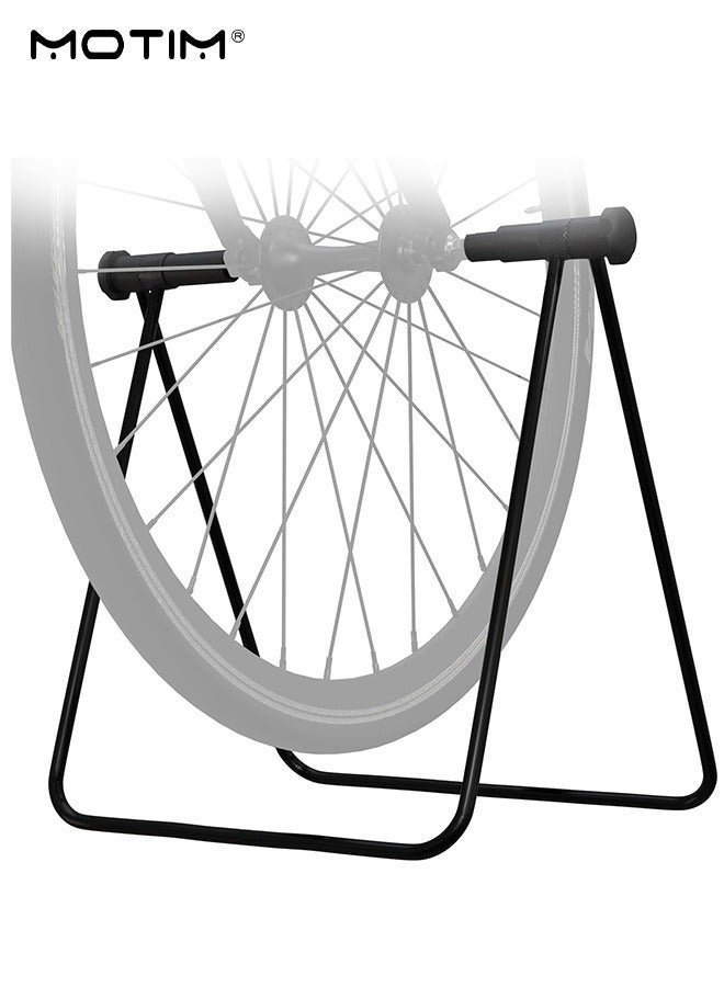 Motim Floor Bike Stand U Shape, Foldable Bicycle Floor Parking Rack /Bike Storage Stand/Maintenance Rack, Support of All Bike Mountain and Road Bikes - Image 2