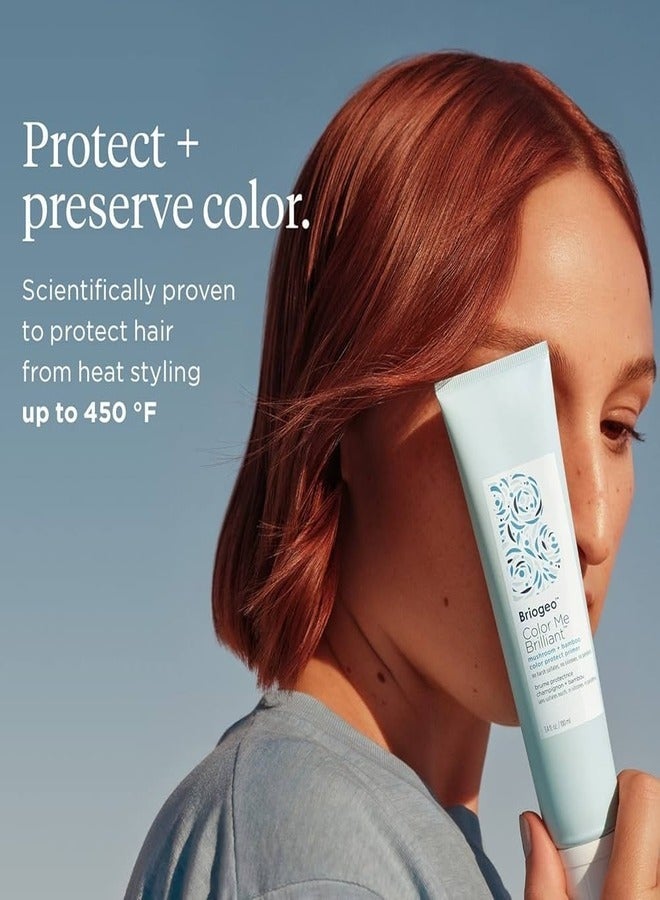 بريوجيو BRIOGEO Color Me Brilliantâ "¢ - بلسم واقي من لون الشعر بالفطر + الخيزران 236 مل - Image 5