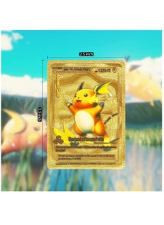Pokemon Gold Pokemon Cards Golden Foil Set (110 pcs) - Including 17 V Series Cards, 43 GX Rare Cards, 6 EX Card, 28 Vmax Rares, 7 Basic Cards, 7 Tag Cosplay Cards, 1 DX Card, and 1 Athletic Card (Random pic o  - Image 4