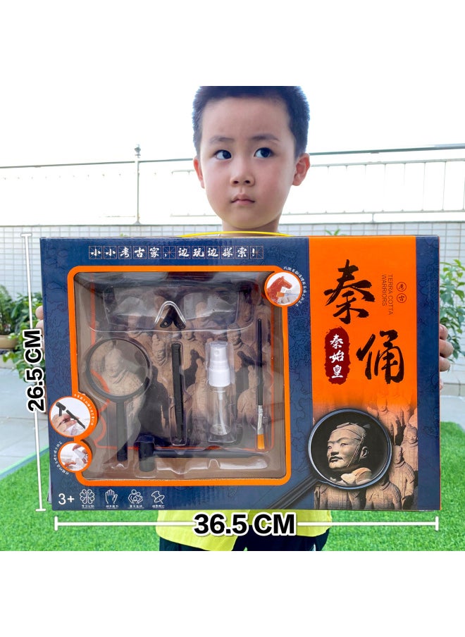 Children's Science And Education Archaeology Excavation Toys Popular Science Exploration Planet Gem Dinosaur Fossil Treasure Agency Renewal Gifts-Color:2040 Underwater World Archaeology  - Image 4