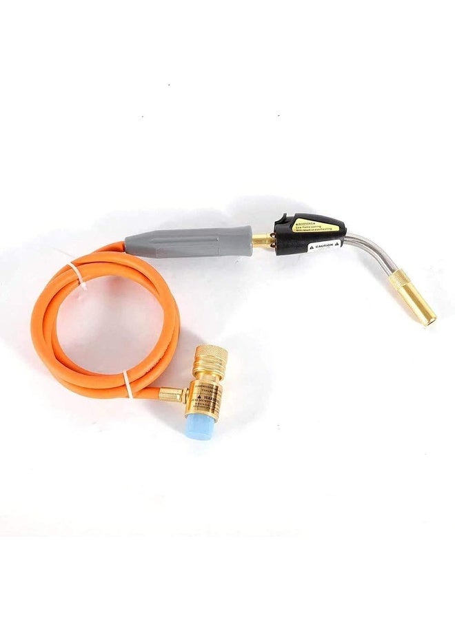 Royal Apex Hand Torch With 1.5M Hose Torch Swirl Map-Pro/Lpg Self Lighting Gas Self Ignition Hosed Turbo Torch Regulator Brazing Soldering And Welding Plumbing Gun  - Image 1