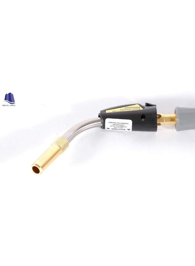 Royal Apex Hand Torch With 1.5M Hose Torch Swirl Map-Pro/Lpg Self Lighting Gas Self Ignition Hosed Turbo Torch Regulator Brazing Soldering And Welding Plumbing Gun  - Image 2