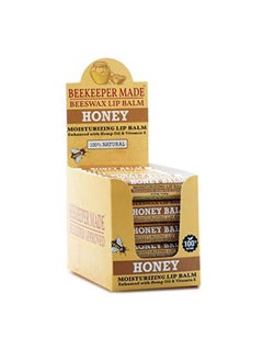 Beekeeper Made Beeswax Bulk Lip Balm, 40 Count Honey Flavor | For Men, Women, and Children. Great for Gifts, Showers, & More