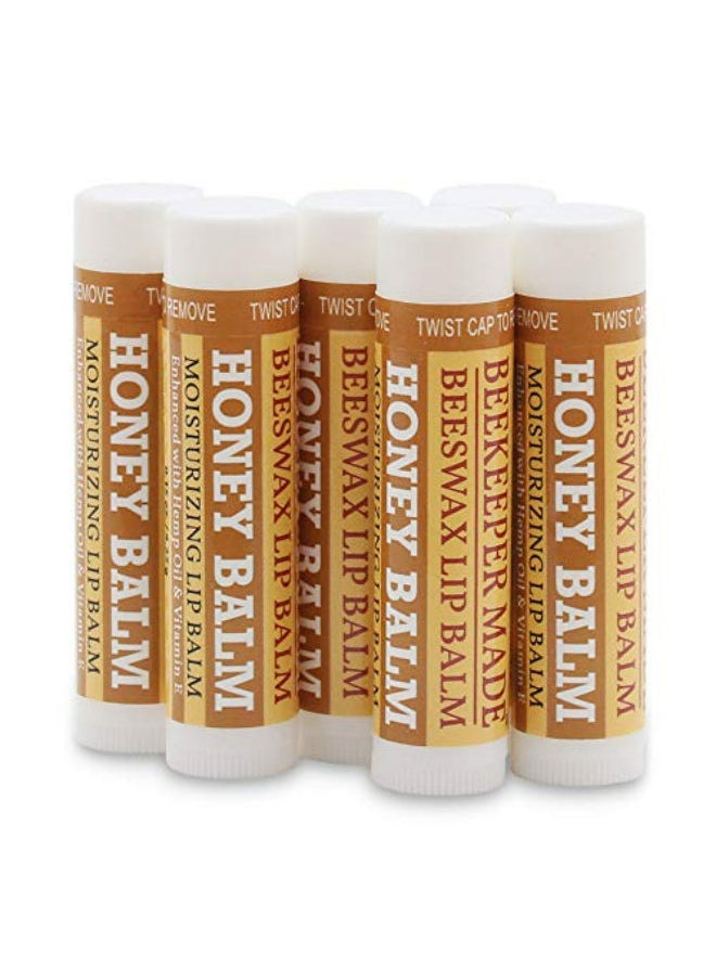 Beessential - Beekeeper Made Beeswax Bulk Lip Balm, 40 Count Honey Flavor | For Men, Women, and Children. Great for Gifts, Showers, & More - Image 1