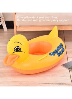 MUMS PLANET Duck Shaped Swimming Float - Safe Anti-Tip Inflatable Swimming Floats Swimming Accessories for Kids (Duck Float)  - Image 5