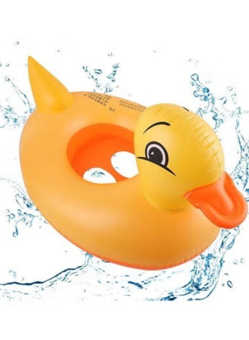 ممز بلانيت عوامه سباحة علي شكل بطه -  آمنه مضاد للانقلاب عوامات سباحة قابلة للنفخ ملحقات سباحة للأطفال (عوامه البطة)- عوامه اطفال - عوامه للبيبي-عوامات -عوامة حمام سباحة-ألعاب مائية_عوامه سباحه ، مستلزمات سباحه - Image 1