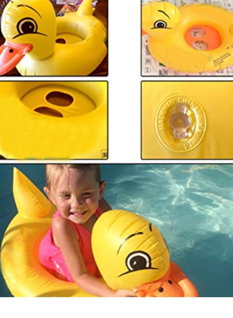 ممز بلانيت عوامه سباحة علي شكل بطه -  آمنه مضاد للانقلاب عوامات سباحة قابلة للنفخ ملحقات سباحة للأطفال (عوامه البطة)- عوامه اطفال - عوامه للبيبي-عوامات -عوامة حمام سباحة-ألعاب مائية_عوامه سباحه ، مستلزمات سباحه - Image 5