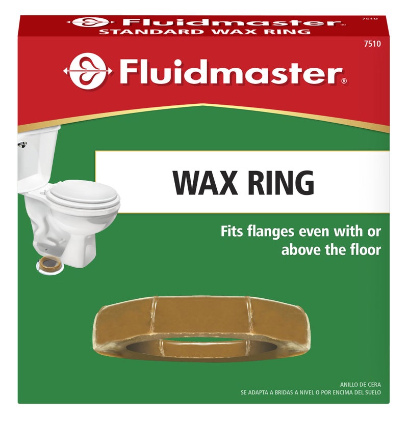 Fluidmaster 7510 Standard Wax Toilet Bowl Ring for 3-Inch and 4-Inch Waste Lines, Tan - Image 3