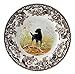 Spode Woodland Hunting Dogs Black Labrador Salad Plate - Image 2