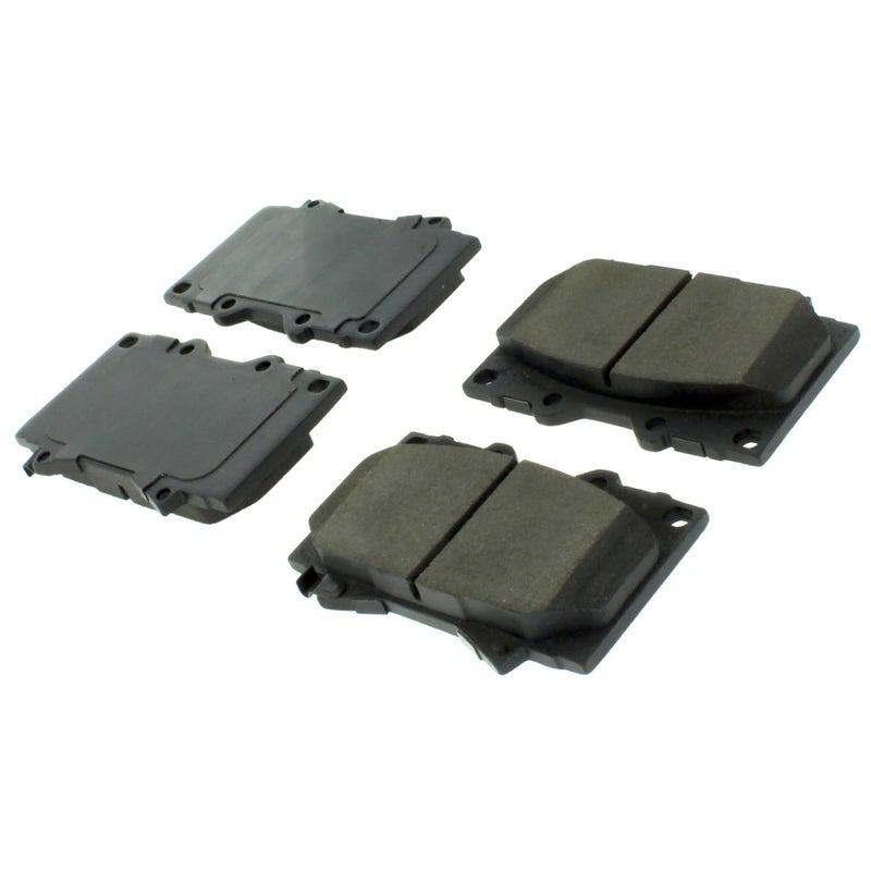 Centric 10507720 POSIQUIET Automotive Front Brake Pads for Selected 19982007 Lexus LX470 19982007 Toyota Land Cruiser