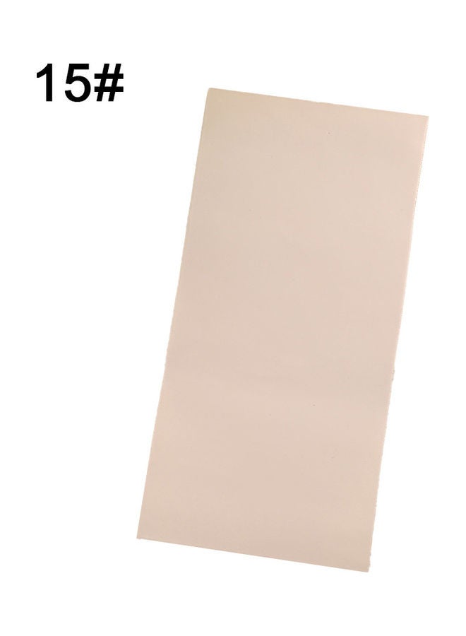 NIBEMINENT Raincoat Appliqued Self-Adhesive Patch Sticker Beige 