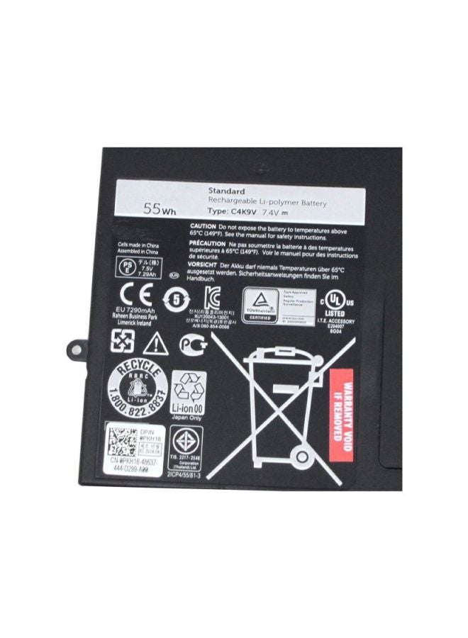 DELL Replacement Battery For Dell XPS 12 -L221x/9Q33/13 9333 Ultrabook Black - Image 2