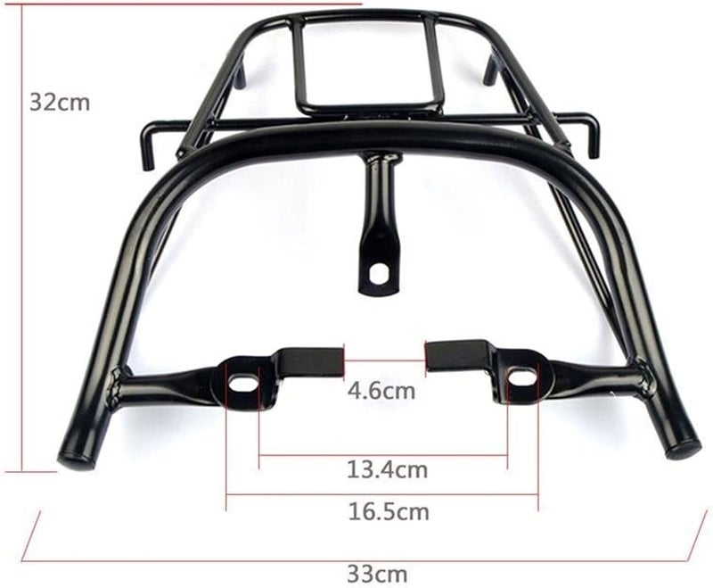 QASULER Motorcycle Rear Luggage Rack for YAMAHA YBR125 - Image 2