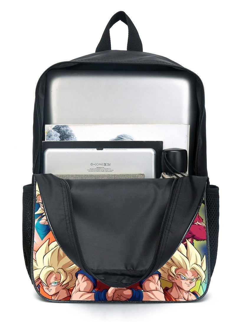 Dragon Ball New Three-piece Children's Backpack Backpack 42*15*30cm - Image 5