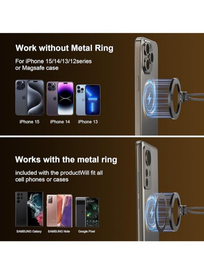 NEW 360-Degree Magnetic Car Holder ET-EH267 – Universal Dashboard & Vent Mount for Smartphones - Image 3