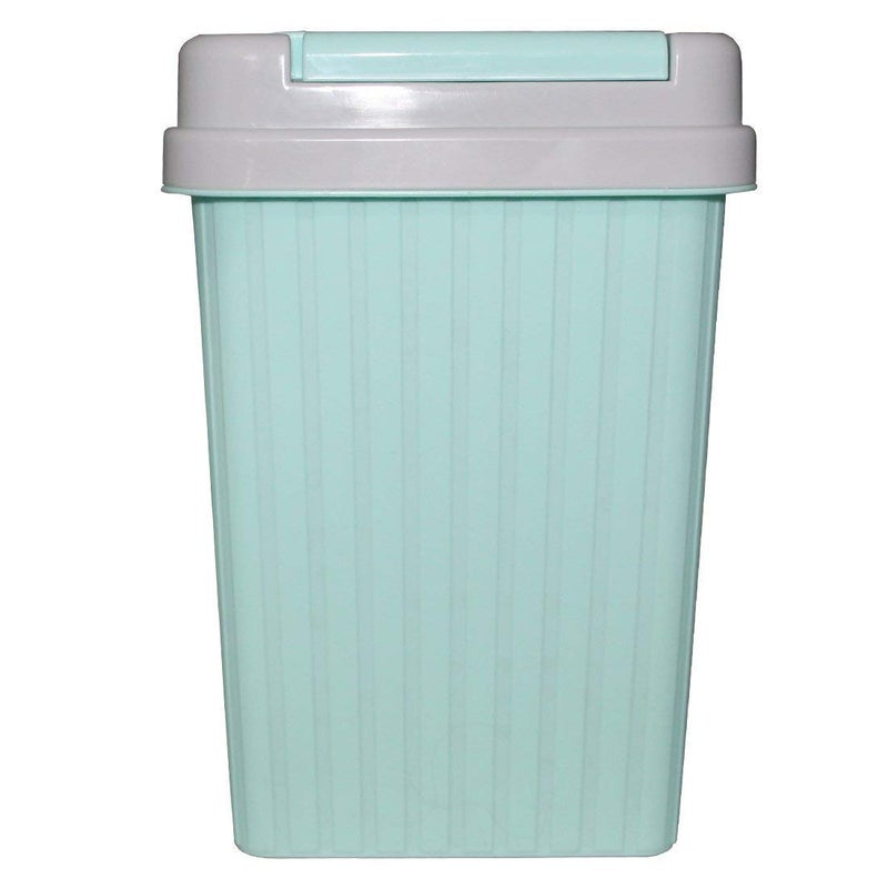 TORIOX Toriox Plastic Office Home Kitchen Bin Dustbin Garbage Collector Storage Trash Dust BinDustbin Trash Can Household Hygienic Living Kitchen Covered Desktop Dustbin Trash with Cover Lid  - Image 3