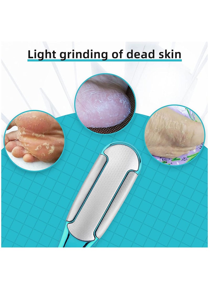 KASTWAVE - 4 Grinding Surface Foot File, Original design, Multiple functions, Foot seam can also be smooth, Foot scrubber dead skin remover, Foot file callus remover for feet - Image 1