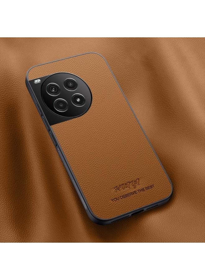 S-TOP Case For OnePlus Ace 3 Pro HUIYI Leather Magnetic Phone Case - Image 1
