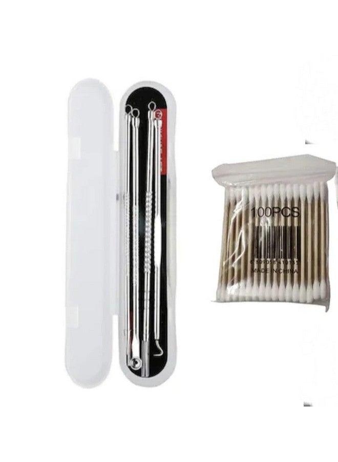 Wooden Ear & Nose Cleaning Buds Double Tip Cotton Swabs Ear Wax Cleaner Multipurpose Personal Care Buds - Image 1