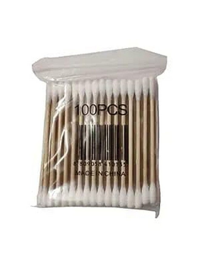 Wooden Ear & Nose Cleaning Buds Double Tip Cotton Swabs Ear Wax Cleaner Multipurpose Personal Care Buds - Image 4