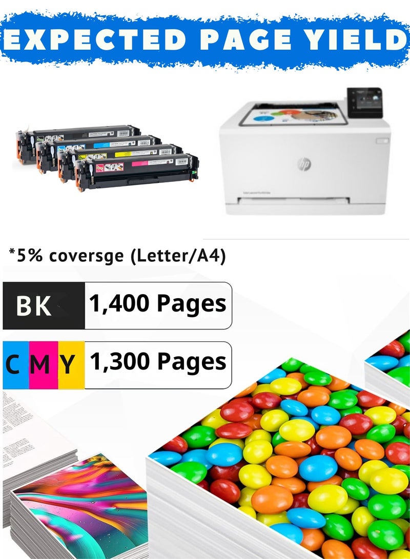 203A Toner 4 Cartidges (CF540  CF541  CF542  CF543) - Image 3