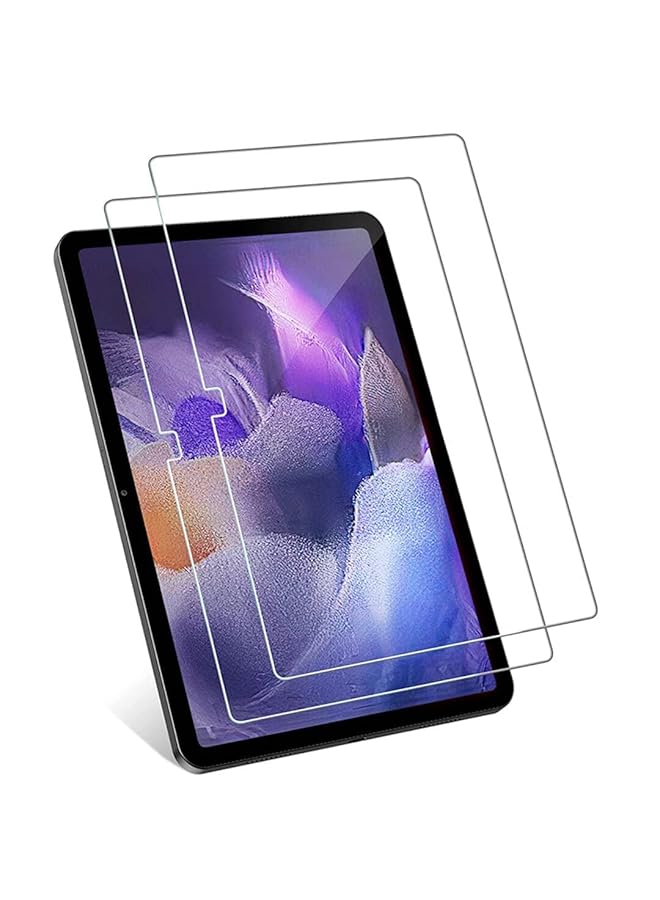Pack Screen Protector For Samsung Galaxy Tab A8 10.5 Inch 2022 Anti Scratch Bubble Free 9H Hardness Tempered Glass Compatible With Galaxy Tab A8 10.5 Inch Tab A8 10.5 Clear - Image 1