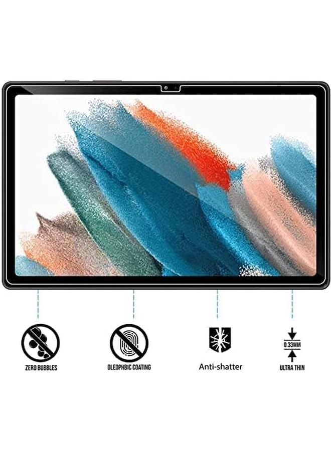 Pack Screen Protector For Samsung Galaxy Tab A8 10.5 Inch 2022 Anti Scratch Bubble Free 9H Hardness Tempered Glass Compatible With Galaxy Tab A8 10.5 Inch Tab A8 10.5 Clear - Image 2