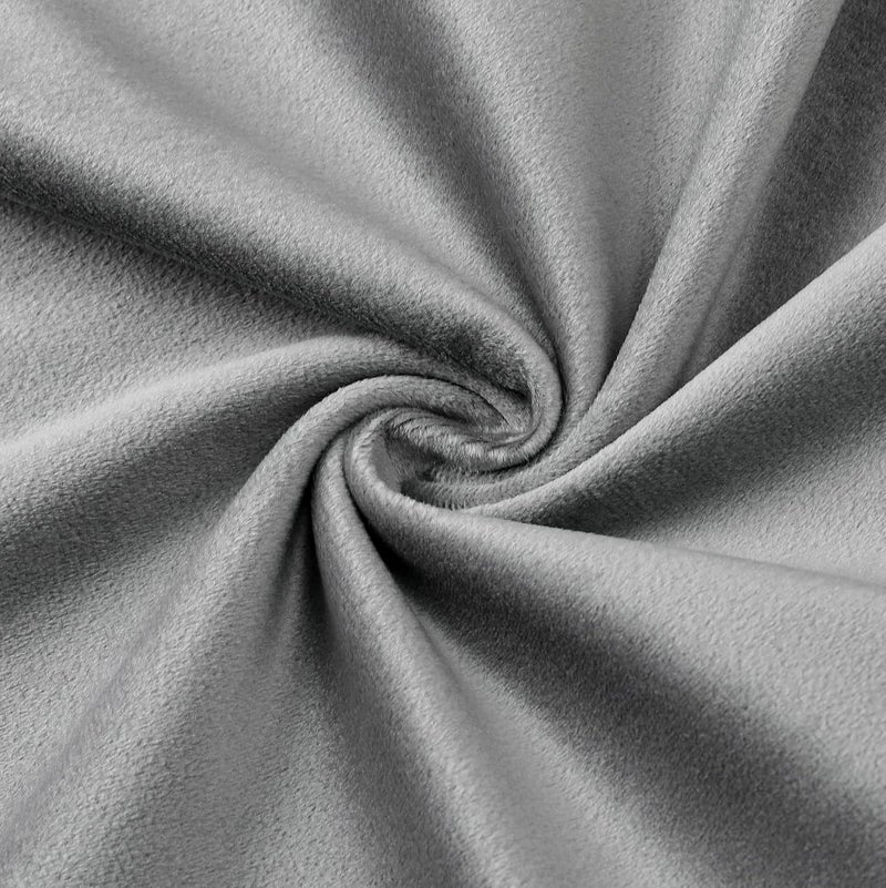 NiNi ALL Decorative Throw Pillow Covers Pack of 2, Velvet Throw Pillow Cases for Couch Pillows Cover Bedroom Living Room Outdoor, Pillow Covers 12x20 Inch Grey - Image 4