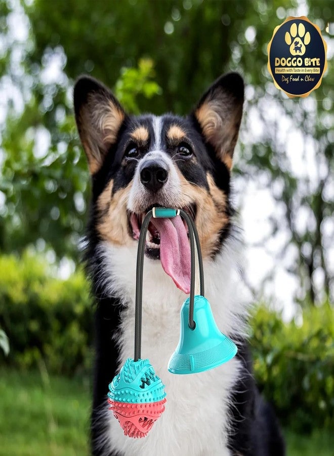 DOGGO BITE Dog Toys Dog Chew Toys for Aggressive chewers, Puppy Dog Training Treats Teething Rope Toys for Boredom Dog Puzzle Treat Food Dispensing Ball Toys for Puppies Teething - Image 2