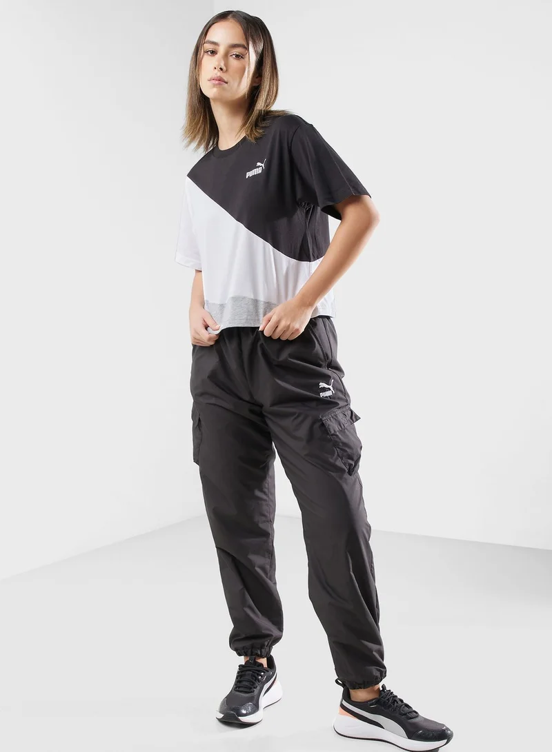 PUMA Power Cat Cropped T-Shirt
