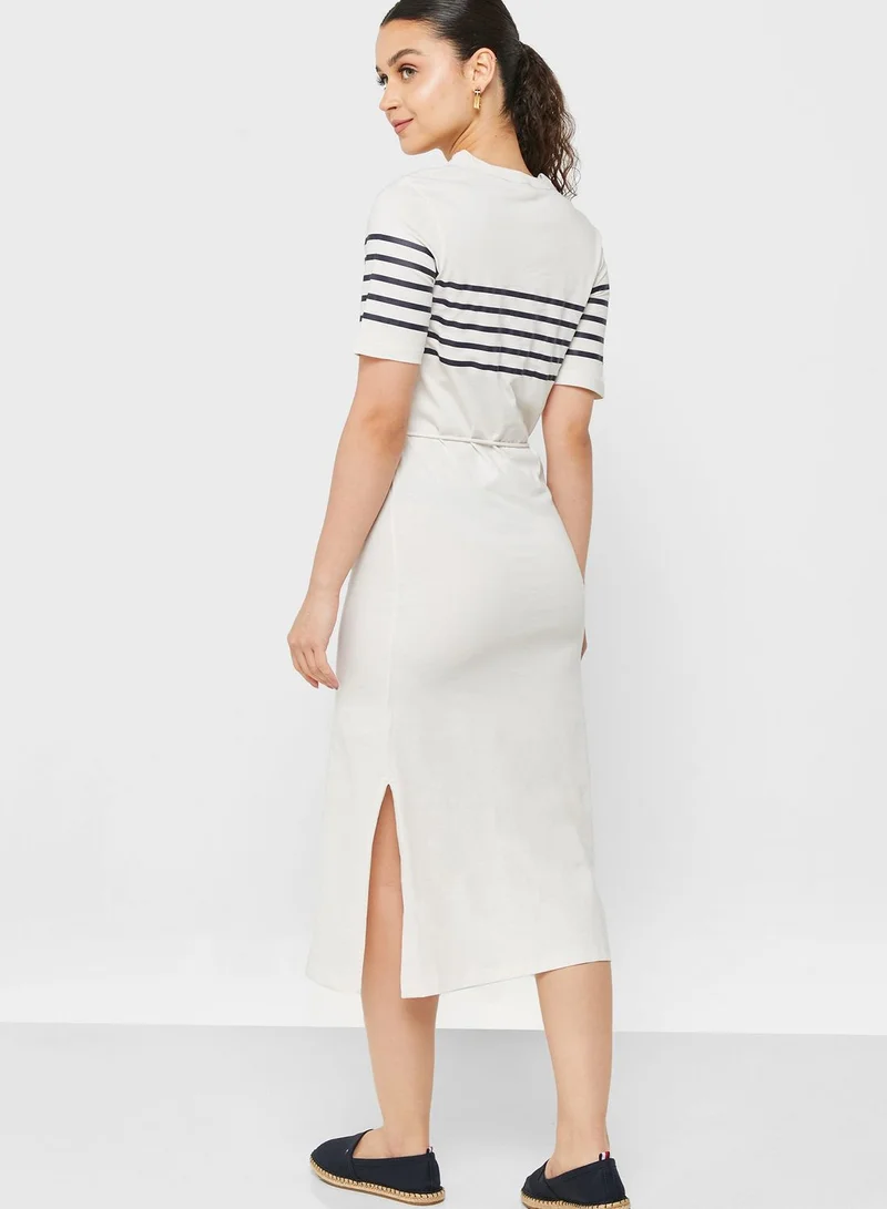 TOMMY HILFIGER Striped Knitted Dress