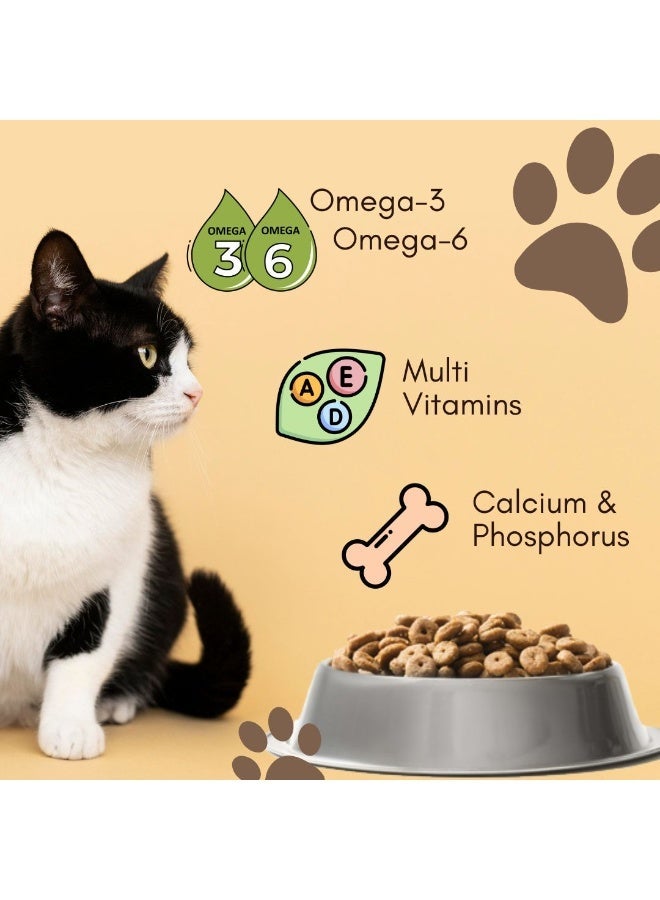 قودي  غودي - طعام جاف للقطط بلحم الضأن والأرز، تغذية متوازنة، طاقة وطعم - 500 جرام - 3 أكياس - Image 4