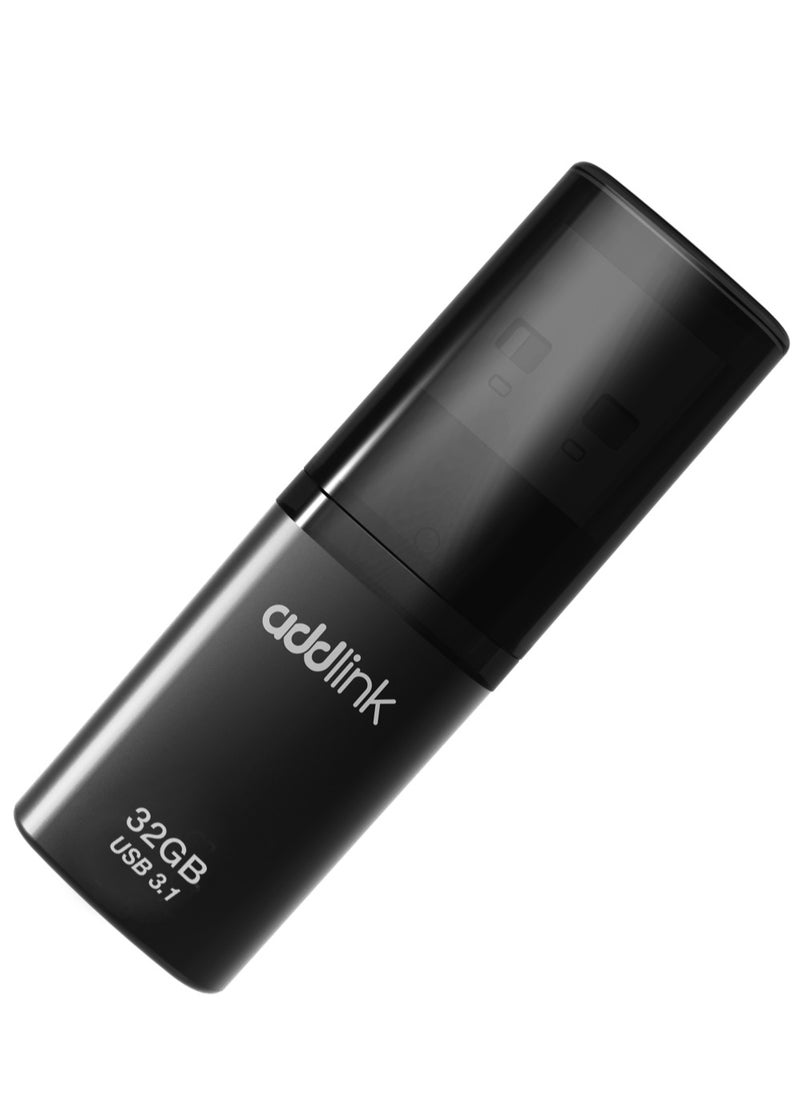addlink 32GB USB Flash Drive 3.1 U55 Gen 1 Super Fast Pendrive with Aluminium Body - High Speed Jump Drive Memory Stick  - Image 1