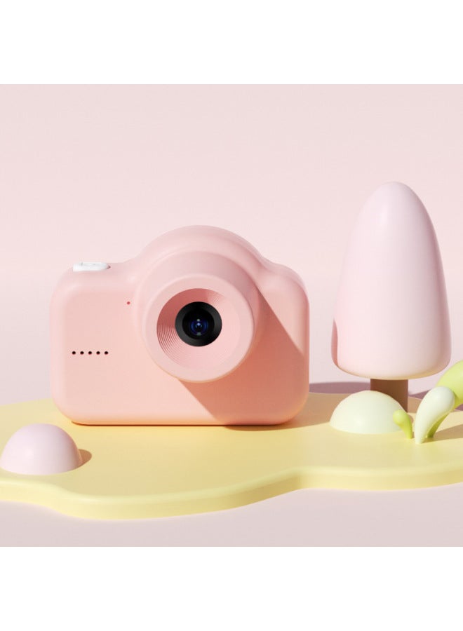 Geekpapa Children's Digital Camera Ccd Replacement Flat Party Birthday Gift For Students Affordable Quality Camera-Color:A1: Cherry Blossom (no Lens Cover To Send Lanyard Sticker Film)-Specifications:32G Memory + Android Phone Photo Export Line - Image 1