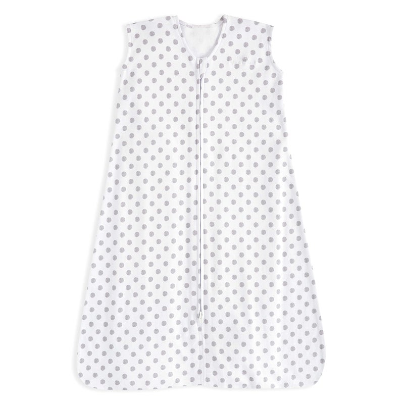 HALO Sleepsack Swaddle 3-6 Months and Wearable Blanket 6-12 Months 100% Organic Cotton 2-Piece Gift Set with Box, TOG 1.5, Cloud - Image 3