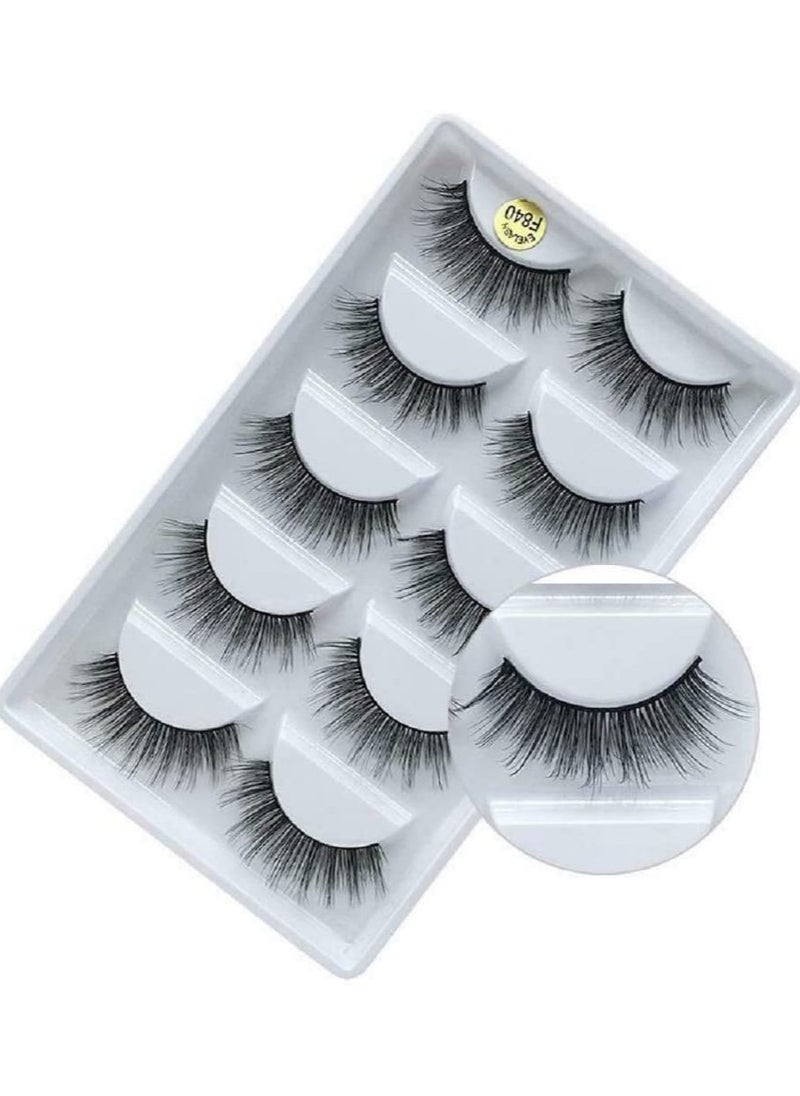 ORiTi - 3D Mink Eyelashes, Falses Face F840 - Image 1