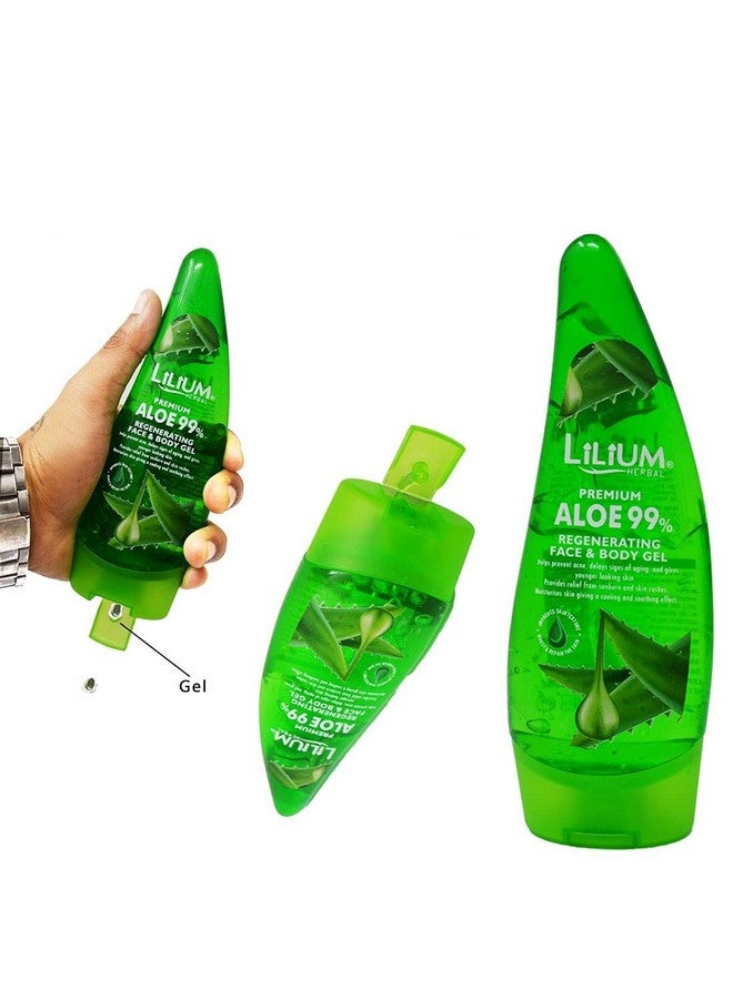 Lilium Regenerating Aloe Vera Face & Body Gel, 120ml - Image 1