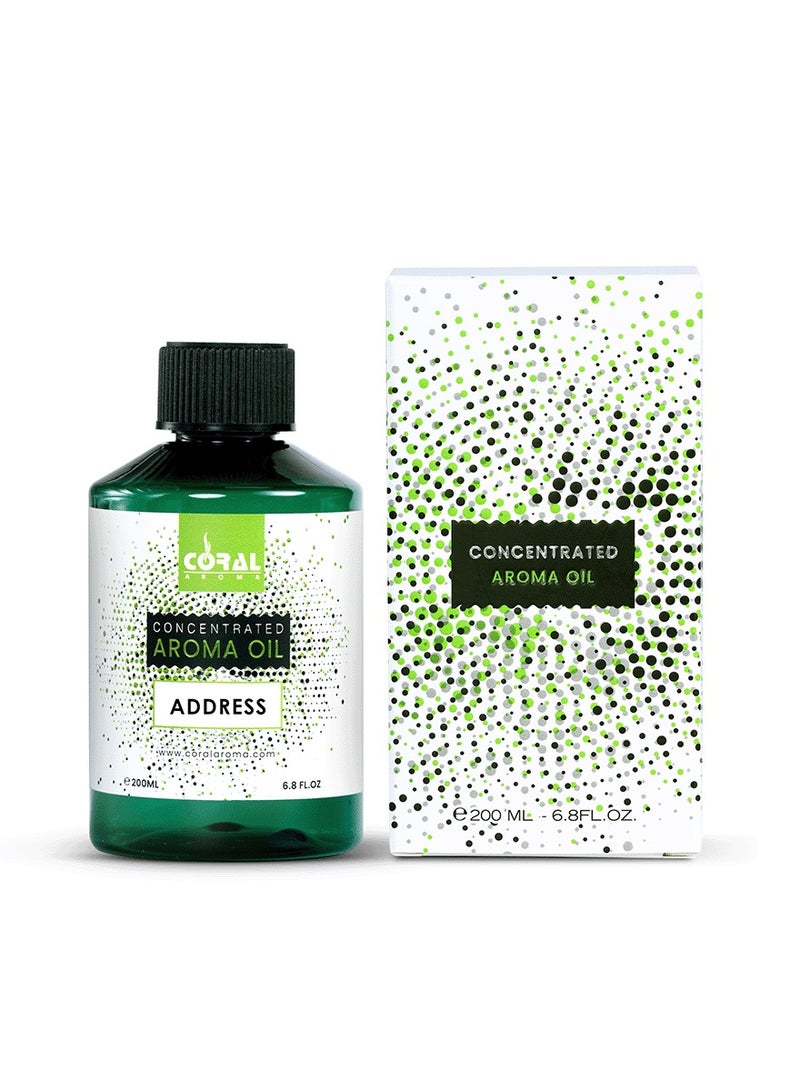 CORAL AROMA Address Aroma Oil for Diffusers 200 ml, Long Lasting Luxury Hotel Scent for Home and Offices - Image 2