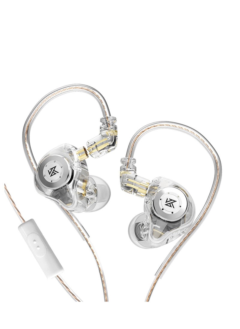KZ - In-Ear Stage Monitor Headphone Dual Magnetic Dynamic Unit Earphone Shock Bass Earbuds with 0.75mm Detachable Cable Comfortable Wired Headset - Image 1