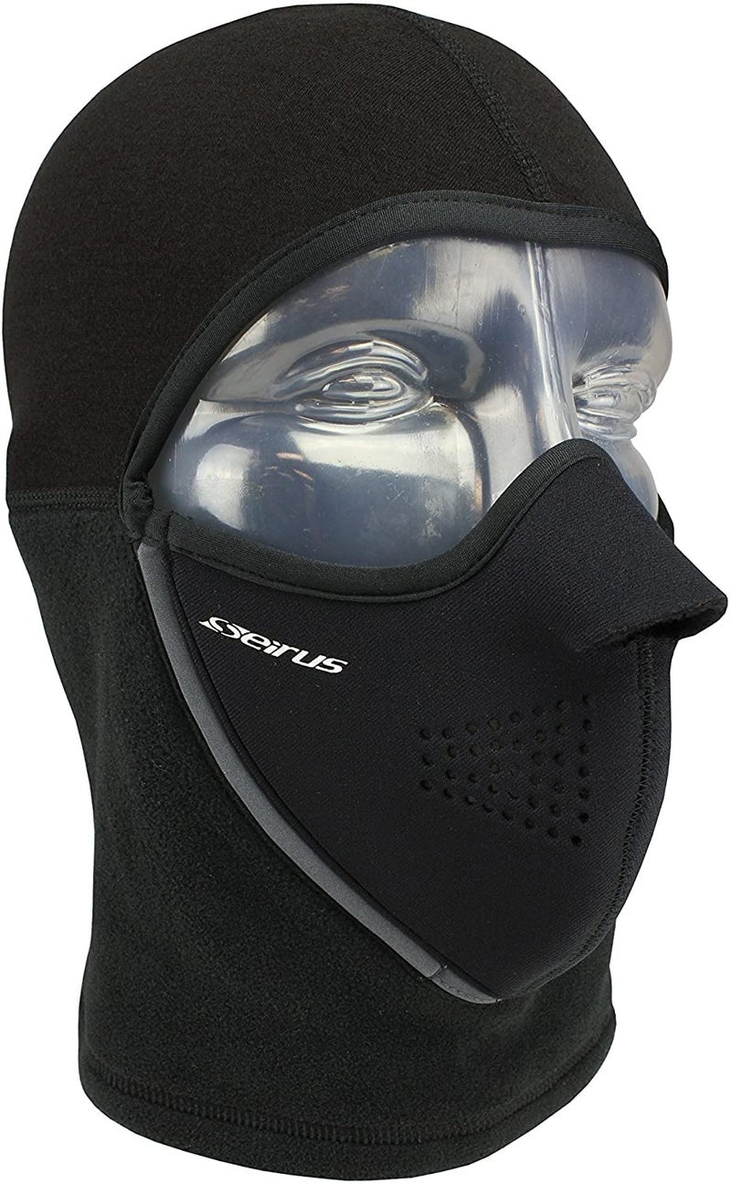 Seirus Innovation MageneMask Combo Thick N Thin Face Mask with Magnetic Seams - FACE PROTECTION IN A SNAP! - Image 2