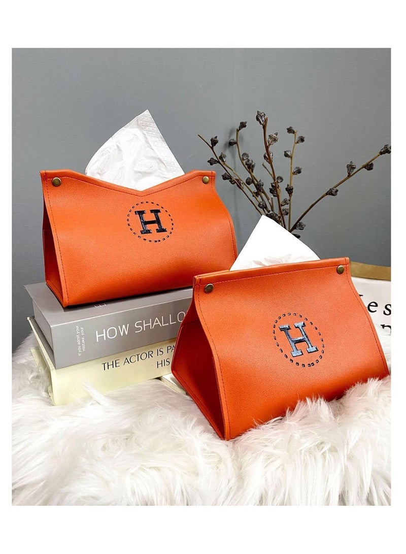 Y&D Stylish Unique Tissue Box 2 Pcs Set 
