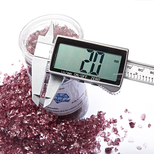TWINKLING High Luster Crushed Glass, Broken Glass, Glass Gems Chips for DIY Resin Art Epoxy Crafts, Nail Art, Geode Painting, 1-3mm(200g) (Purple) - Image 2