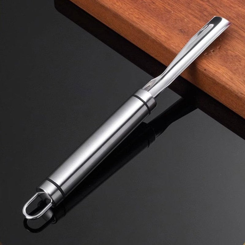 Stainless Steel Fruit Vegetable Carving Tool Set Kitchen Cutter Peeler Decor - Image 4
