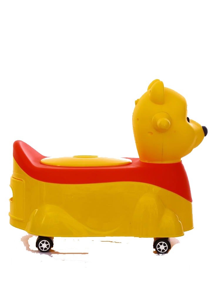 Cute Potty Training Toilet Urinal With Handle And Wheels. - Image 2
